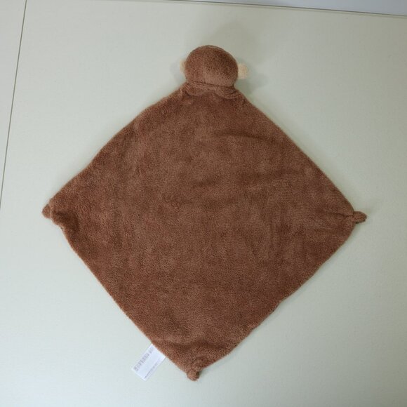 Angel Dear Monkey Lovey Plush Security Blanket Knotted Corners - Picture 5 of 8